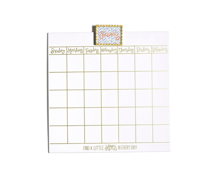 Magnetic Dry Erase Calendar Sm - HAPEV-18CALENDAR