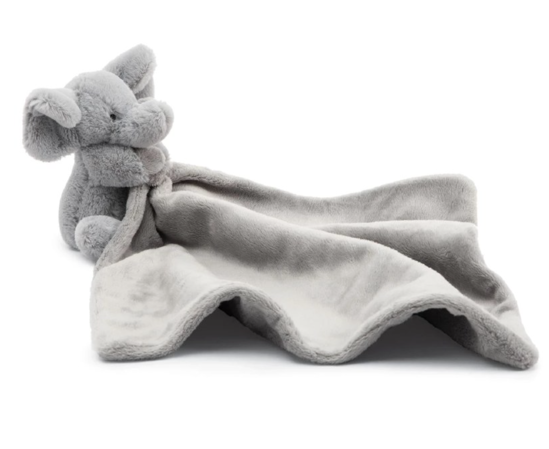 Bashful Gray Elephant Soother #SO4BE