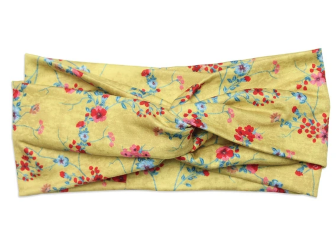 Banded Baby, Pattern: Twist Yellow Garden