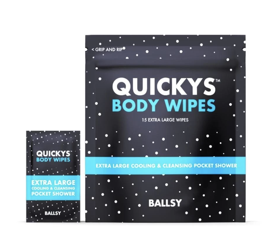 Quickys Ball and Body Wipes