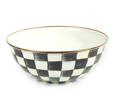 Courtly Check Enamel Medium Everyday Bowl