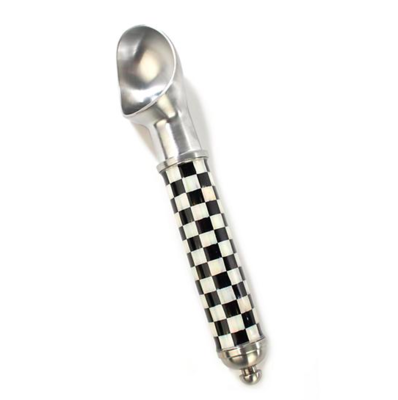 Supper Club Ice Cream Scoop - Courtly Check