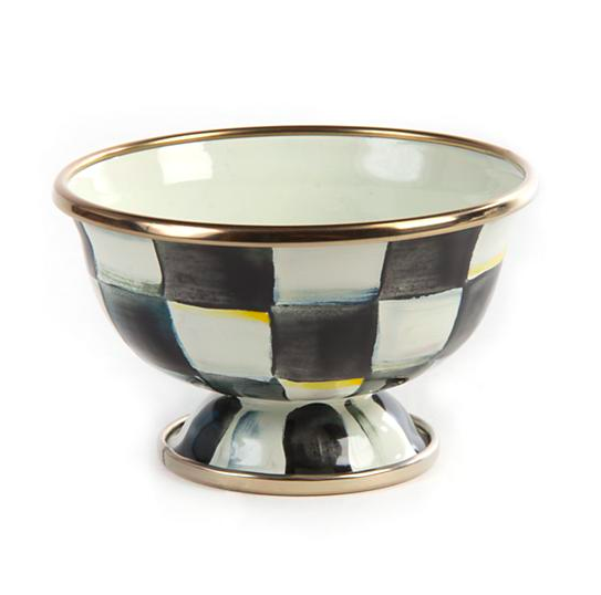 Courtly Check Enamel Little Sugar Bowl