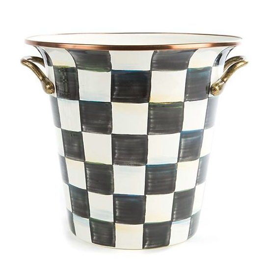 Courtly Check Enamel Wine Cooler