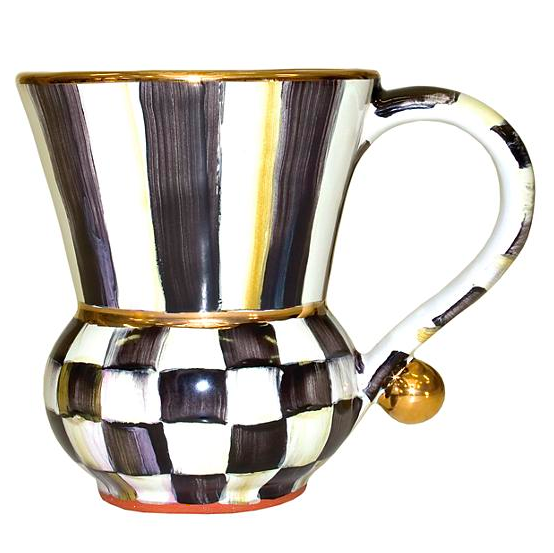 Courtly Check Ceramic Mug 