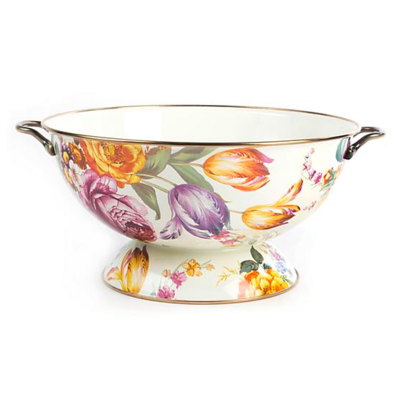 Flower Market Everything Bowl - White