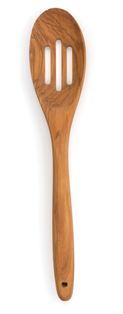 Olive Wood Slotted Spoon #OW-SLOT