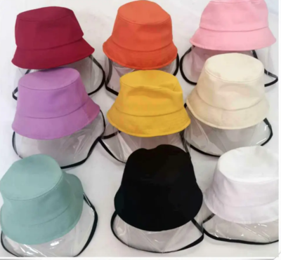 Kids Bucket Hat with Removable Shield