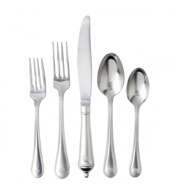 Berry & Thread Bright Satin 5pc Flatware #FWBT29/57