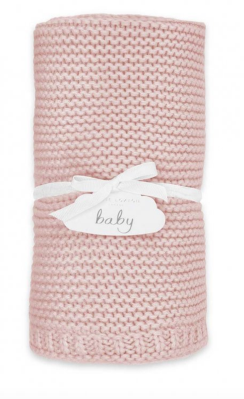 Cotton Knitted Baby Blanket