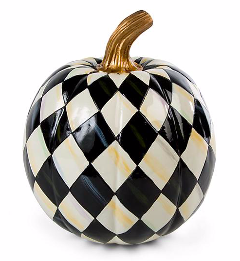 Courtly Harlequin Pumpkin Small