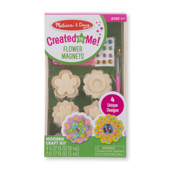 Created by Me Craft Kit, Created By Me: Flower Magnets