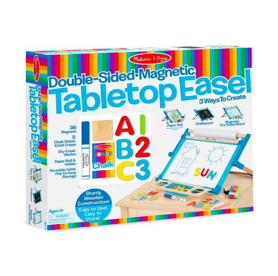 Double-sided Magnetic Tabletop Easel #2790