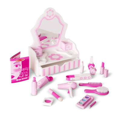Wooden Beauty Salon Play Set #3026