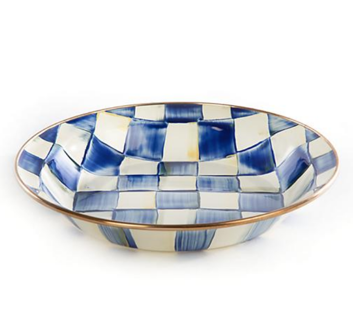 Royal Check Pie Plate