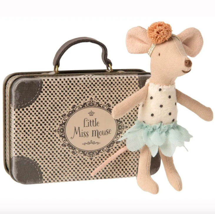 Little Miss Mouse In Suitcase Little Sister 