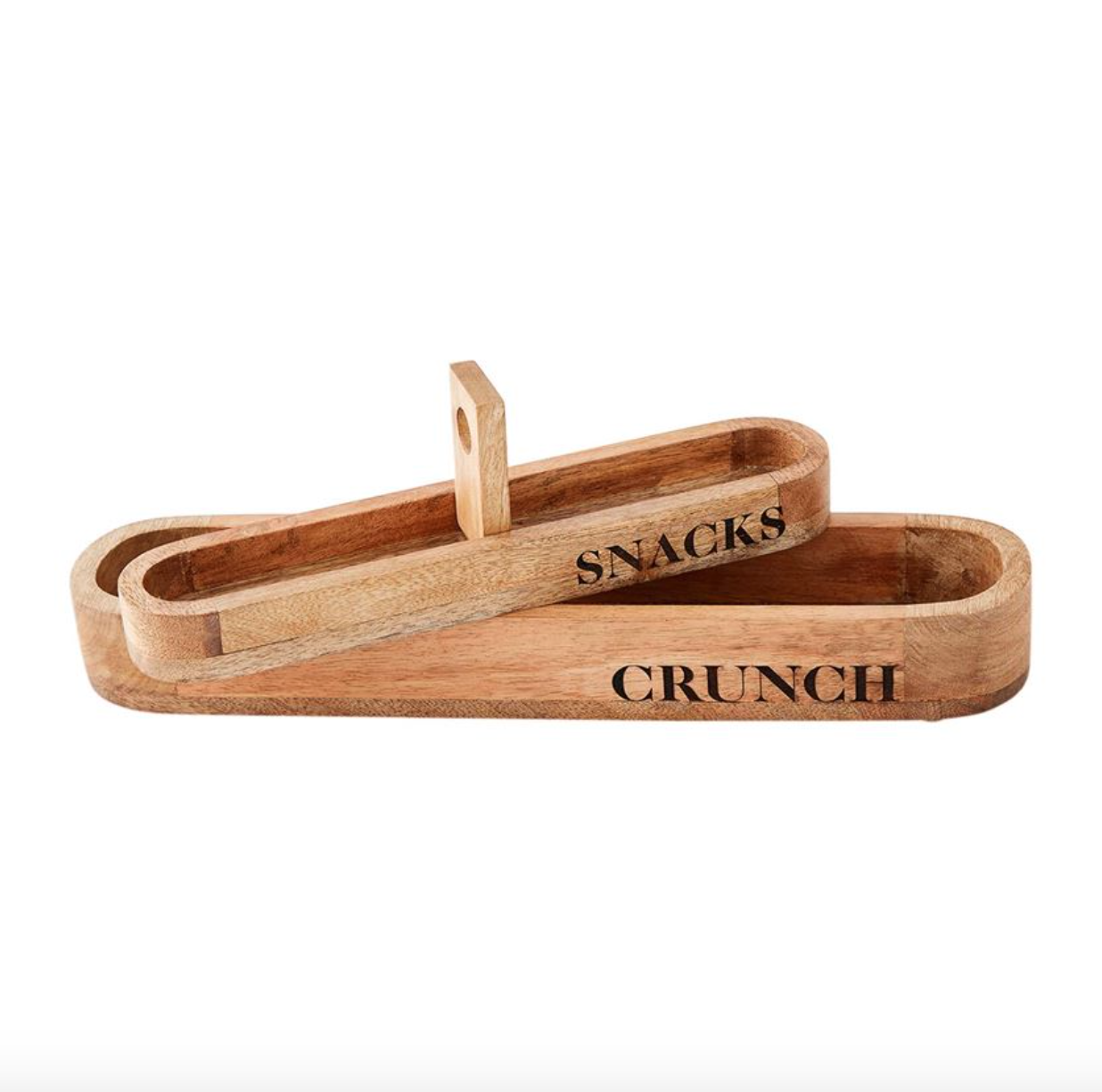 Snacks Wood Cracker Dish #42300018