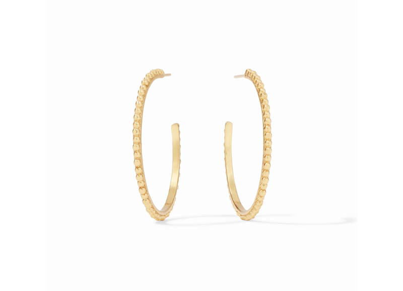 Colette Bead Hoop Gold