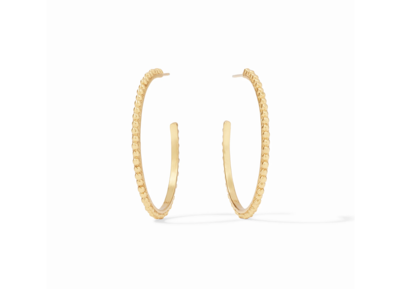 Colette Bead Hoop Gold