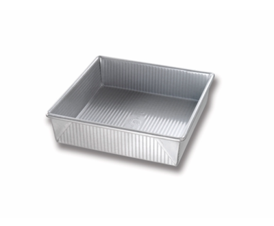USA 8&quot; Square Cake Pan #1120BW