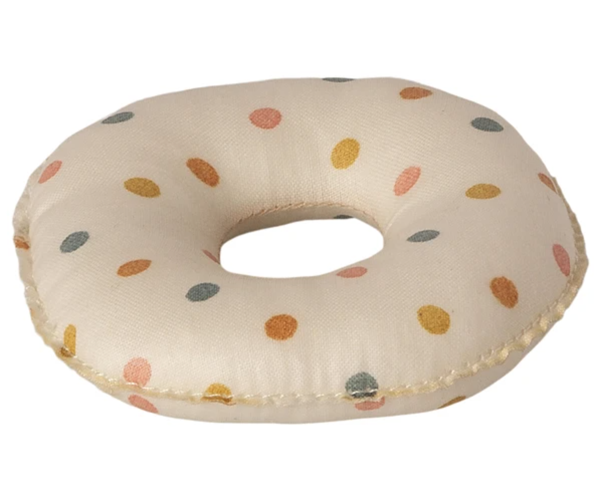 Beach Tube/ Float Small Mouse #11-1402-02, color: Multi Dot