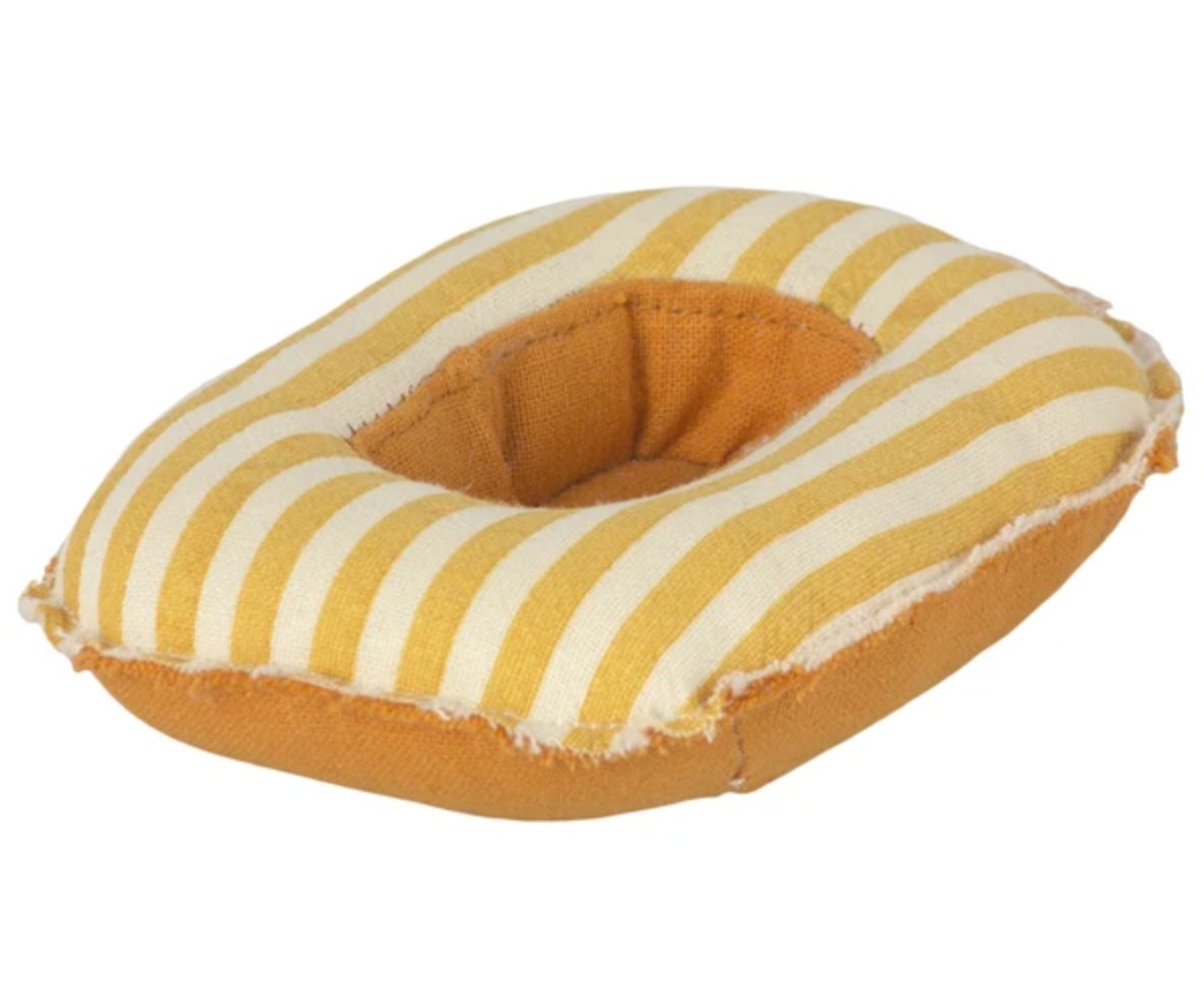 Beach Raft/ Rubber Boat Small Mouse, color: Yellow Stripe #11-1403-00