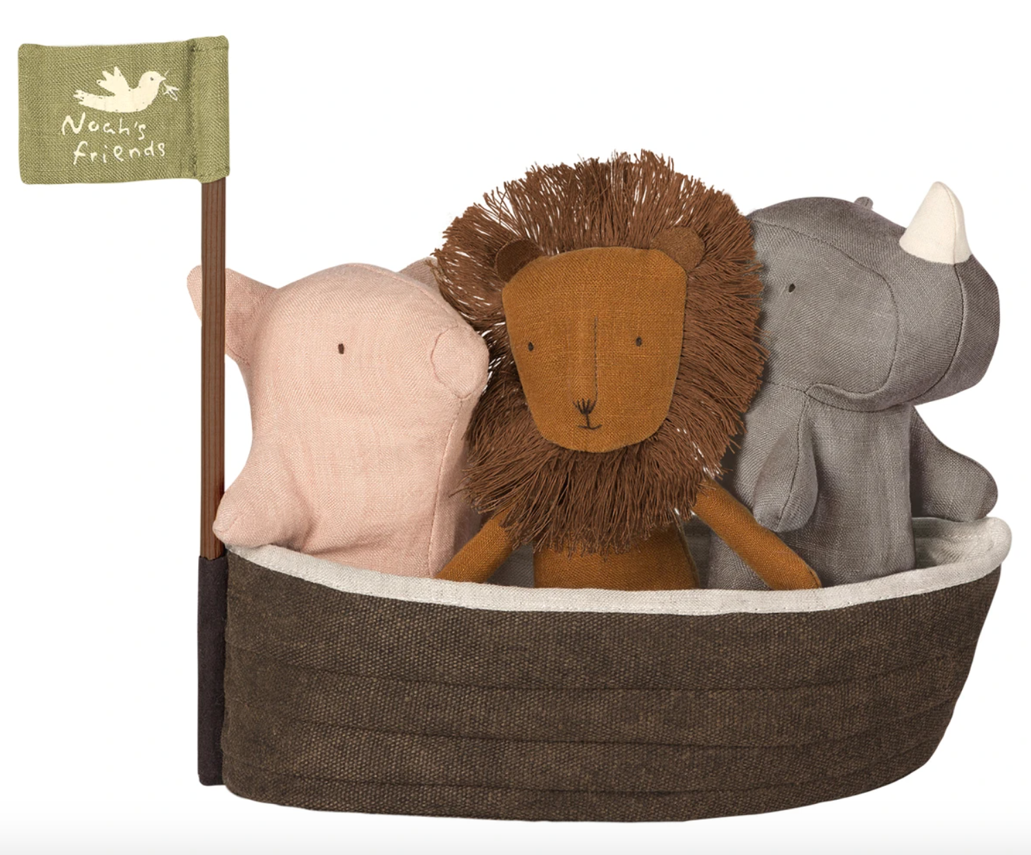 Noah's Ark with 3 Animals