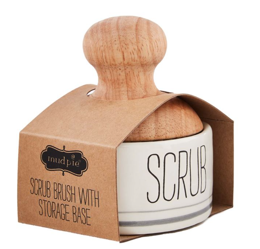 Scrub Brush & Holder #42600678