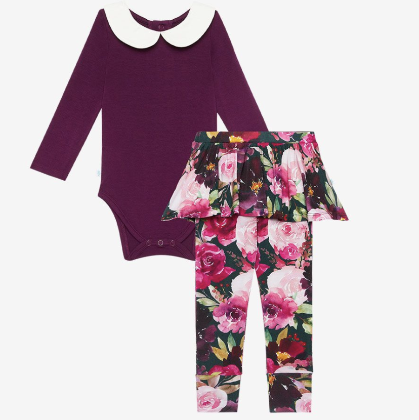 Zelda - Long Sleeve Peterpan Bodysuit/Leggings