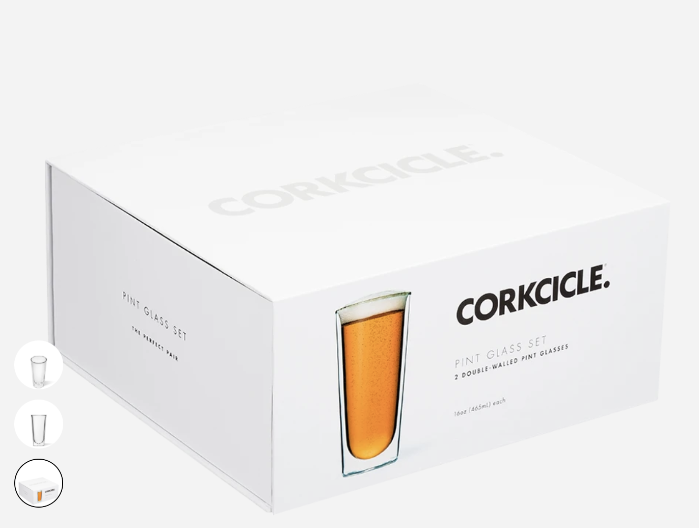 Glass Pint - 16oz Double Pack