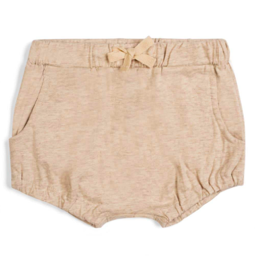 Heathered Oatmeal - Organic Pocket Bloomer