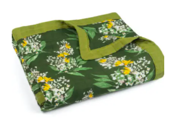 Green Floral - Bamboo Big Lovey