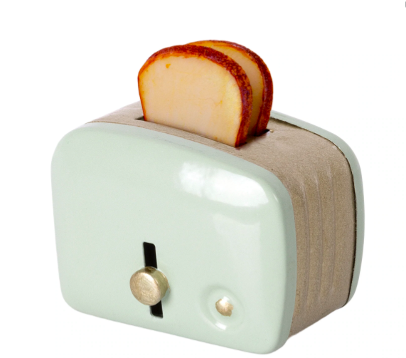 Miniature Toaster &amp; Bread