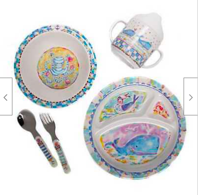 Toddler's Dinnerware Set - Whale
