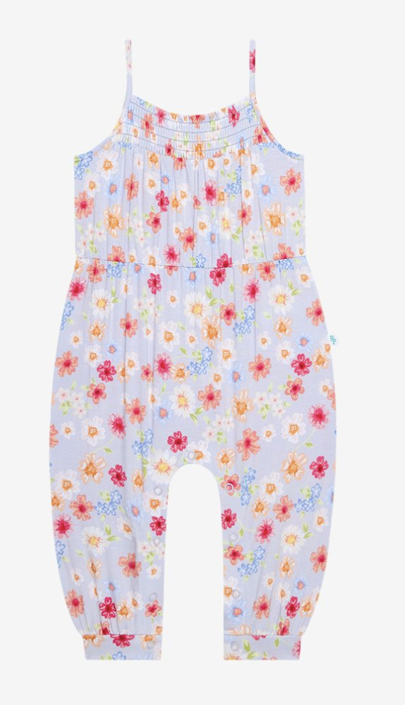 Carissa - Smocked Spaghetti Jumpsuit