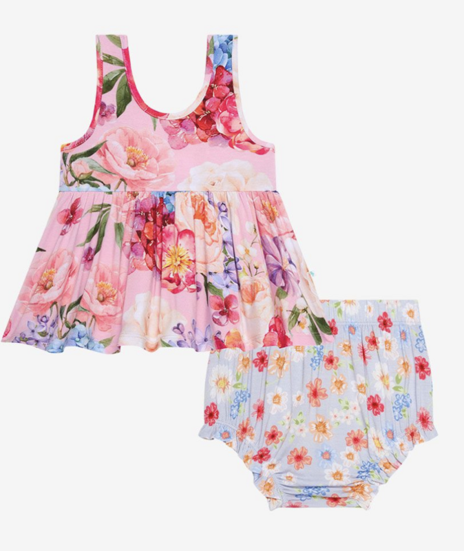 Brisa - Tank Peplum &amp; Bloomer