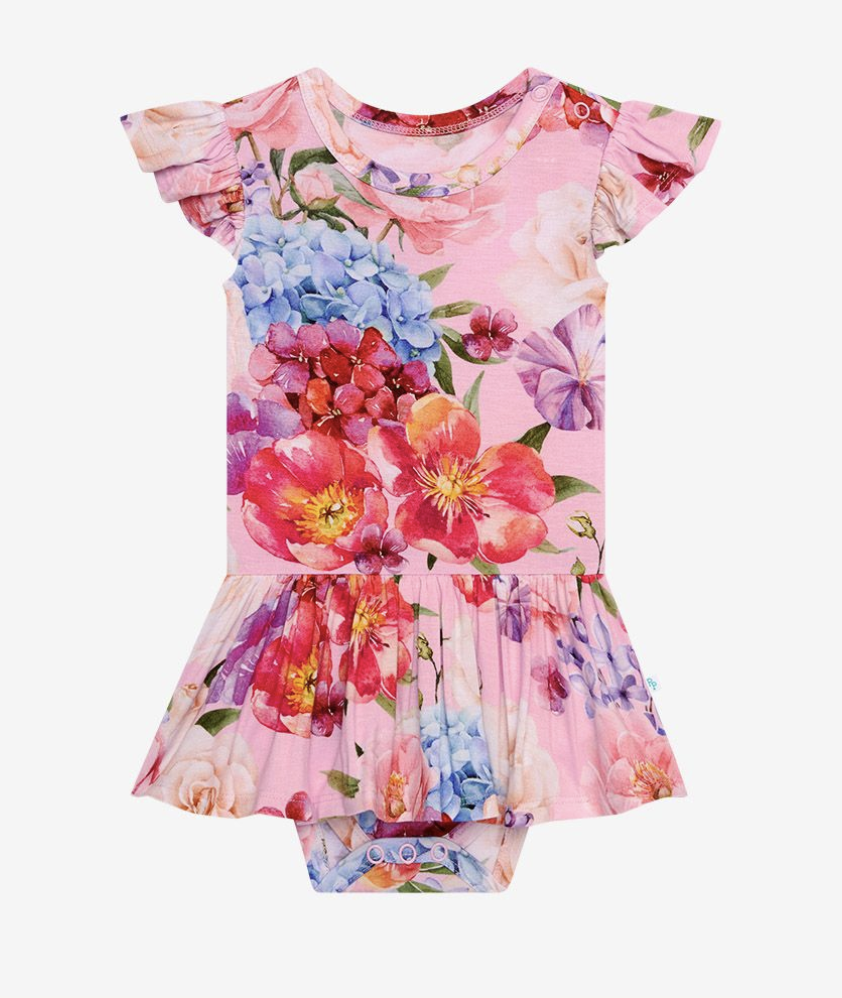 Brisa - Capsleeve Basic Twirl Bodysuit