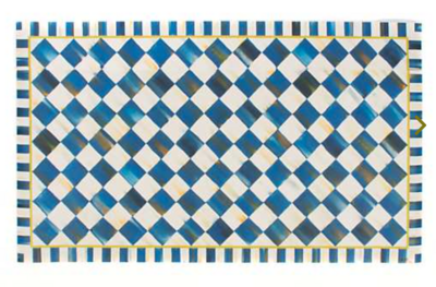 Royal Check Floor Mat