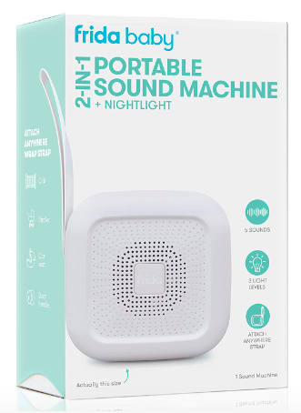 2 in 1 Portable Sound Machine &amp; Nightlight