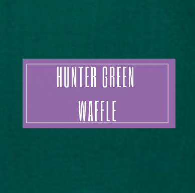 Hunter Green Waffle