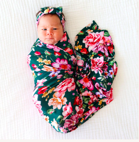 Arsine - Swaddle and Headwrap Set