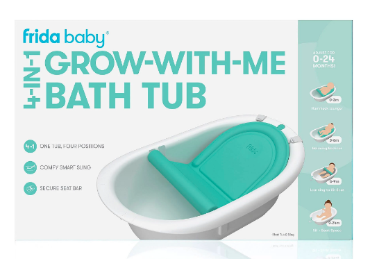 4-in-1 Grow with Me Bathtub