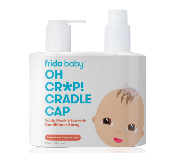 Oh Cr*p! Cradle Cap Flake Fixer Scalp Spray + Scalp Mask Duo