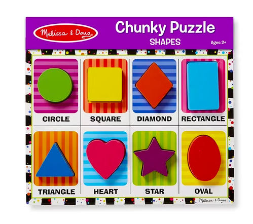 Shapes Chunky Puzzle #3730