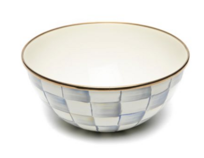 Sterling Check Enamel Small Everyday Bowl
