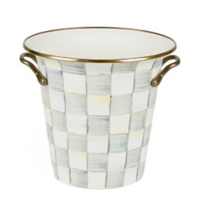 Sterling Check Enamel Wine Cooler