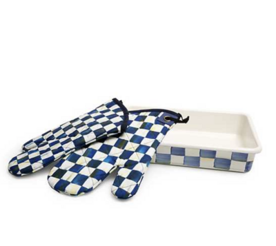 Royal Check Enamel Baking Set