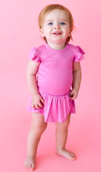 Pink Peony- Capsleeve Twirl