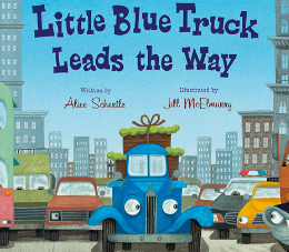 Little Blue Truck Leads The Way Book