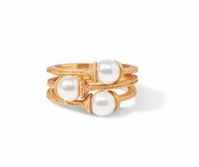 Calypso Pearl Stacking Rings